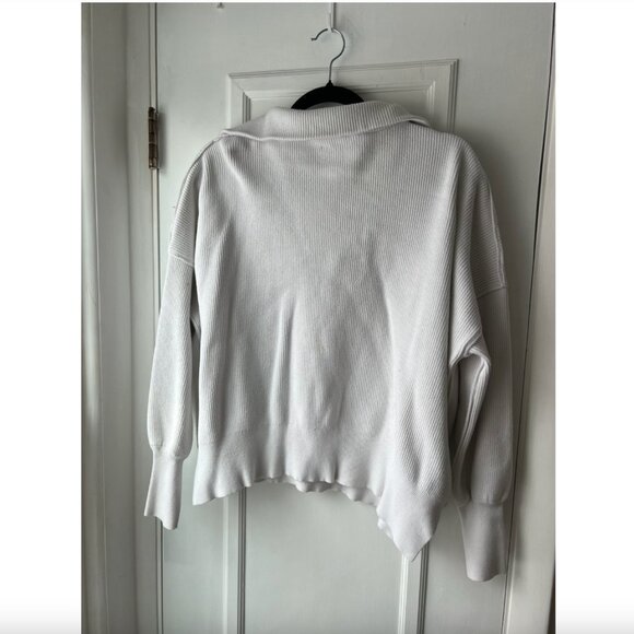 White quarter zip sweater - Picture 5 of 5